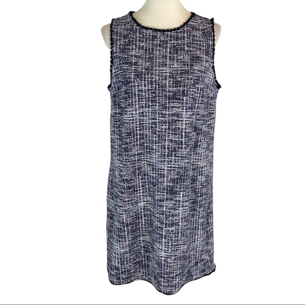 LOFT Outlet tweed career dress size L